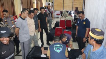Sambut Hari Bhayangkara ke-80, Polres Bantaeng Gelar Donor Darah, Sunatan Massal dan Pemeriksaan Kesehatan Gratis