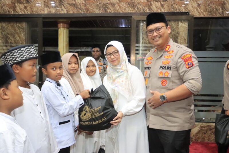 Dokumentasi Foto Istimewa Kegiatan Kapolres Langkat AKBP David Prasojo Doa Lintas Agama 