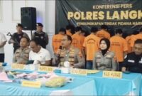 Dokumentasi Foto Kegiatan Pres Rilis Polres Langkat Oprasi Antik Toba 2026 
