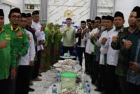 Dokumentasi Foto Kegiatan Pimpinan DPRD Provinsi Sumatera Utara Ricky Anthony Menerima Pimpinan Nahdlatul Ulama Kabupaten Langkat