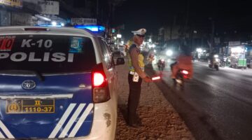 Patroli Blue Light Dilaksanakan di Wilayah Polres Batu Bara, Antisipasi Gangguan Kamseltibcarlantas