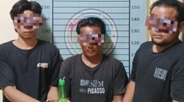 Tiga Pria Diamankan Satresnarkoba Polres Aceh Tenggara, Sabu dan Alat Hisap Disita
