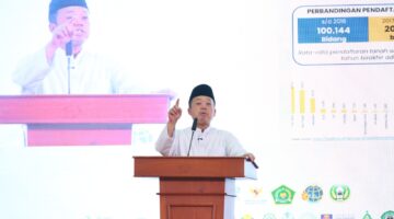 Meningkat 206%, Menteri Nusron Apresiasi Peran Nazir dalam Percepatan Sertipikasi Tanah Wakaf