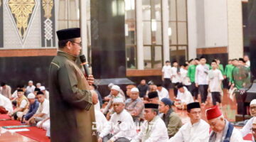 Sambut Tahun Baru Islam 1448 H, Kasat Binmas Polres Aceh Tenggara Hadiri Zikir dan Doa Bersama di Masjid Agung At-Taqwa