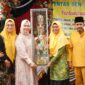 Dokumentasi Foto Kegiatan Wakil Bupati Langkat Tiorita Br Surbakti di Desa Pantai Gemi Penutupan Gebyar Muharam 1448 Hijriyah 