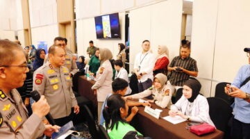 Bakti Kesehatan Hari Bhayangkara ke-80, Polda Riau Gelar 14 Layanan Medis