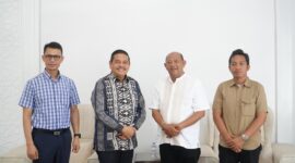 Dokumentasi Foto Kegiatan Bupati Langkat H.Syah Afandin Menerima Kunjungan Konsulat Jenderal Korea Selatan di Kantor Bupati Langkat 