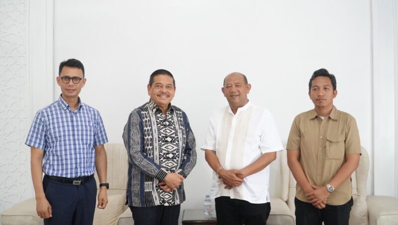 Dokumentasi Foto Kegiatan Bupati Langkat H.Syah Afandin Menerima Kunjungan Konsulat Jenderal Korea Selatan di Kantor Bupati Langkat 