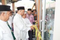 Dokumentasi Foto Kegiatan Bupati Langkat H.Syah Afandin di Kecamatan Gebang Meresmikan Masjid 