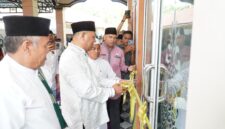 Dokumentasi Foto Kegiatan Bupati Langkat H.Syah Afandin di Kecamatan Gebang Meresmikan Masjid 