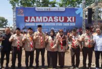 Keterangan Dokumentasi Foto Kegiatan Plt Bupati Langkat Tiorita Surbakti di Jamdasu XI Pramuka