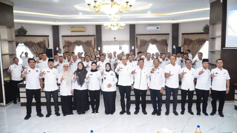 Dokumentasi Foto Kegiatan Plt Bupati Langkat Tiorita Surbakti Bersama OPD 