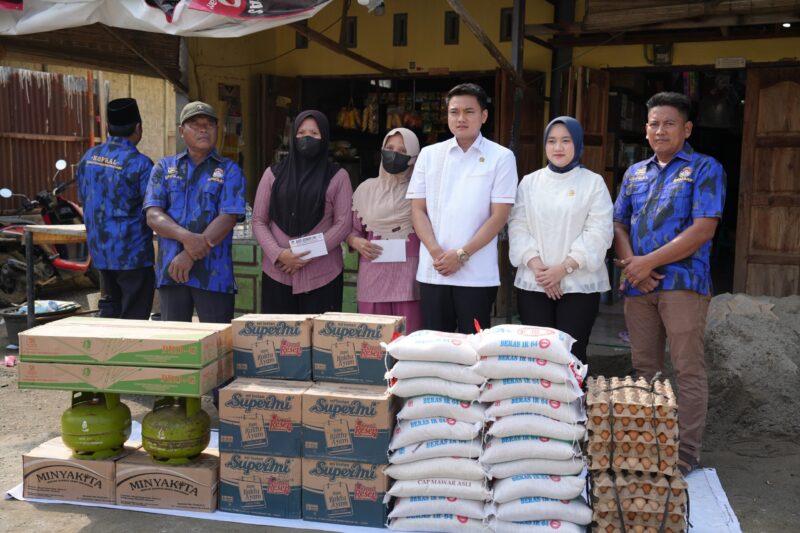 Dokumentasi Foto Kegiatan Legislator Sumut Ricky Anthony di Desa Suka Damai Kecamatan Hinai 
