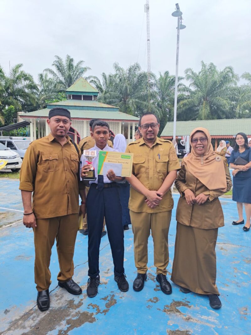 Dokumentasi Foto Kegiatan Delegasi SMPN 1 Secanggang di Ajang MTQ Tingkat Kabupaten Langkat 