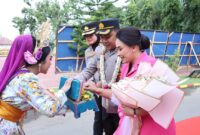 Dokumentasi Foto Kegiatan Pisah Sambut Kapolres Langkat AKBP David Prasojo dan AKBP Henry PH Tambunan