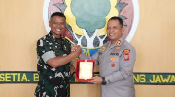 Kapolres Sergai Perkuat Sinergitas TNI-Polri di Brigif 7/Rimba Raya