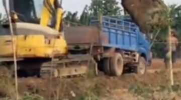 MARAK PENGGALIAN *TANAH SAWAH LIAR, WARGA DiDUGA TANPA IZIN: BAHAYAKAN KETAHANAN PANGAN   