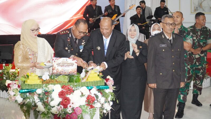 Dokumentasi Foto Kegiatan Pemerintah Kabupaten Langkat Bersama Polres Langkat HUT Bhayangkara ke 80 Tahun 2026