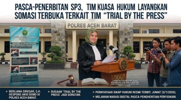 Pasca-Penerbitan SP3, Tim Kuasa Hukum Muhammad Amin dkk Layangkan Somasi Terbuka Terkait Dugaan ‘Trial by the Press’