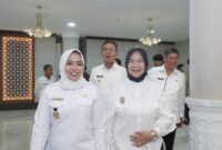 Dokumentasi Foto Kegiatan Plt Bupati Langkat Tiorita Surbakti di Aula Gubernur Sumut