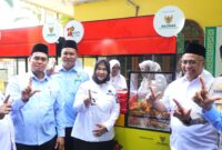 Dokumentasi Foto  Kegiatan Plt Bupati Langkat Tiorita Surbakti Bersama BAZNAS 