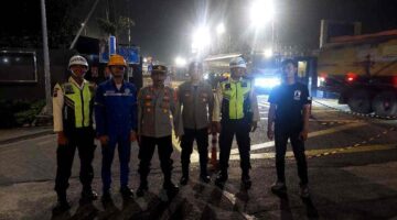 Kapolsek Medang Deras Pimpin Langsung Patroli Malam – Antisipasi Kejahatan dan Himbaukan Keamanan Kendaraan