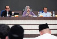Dokumentasi Foto Kegiatan Bupati Langkat Tiorita Surbakti di Program Penurunan Kemiskinan dan Pengangguran Kabupaten Langkat 