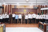 Dokumentasi Foto Kegiatan Plt Bupati Langkat Tiorita Surbakti di Kejaksaan Negeri Stabat
