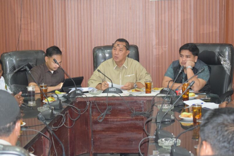 Dokumentasi Foto Kegiatan RDP Desa Poncowarno Difasilitasi DPRD Kabupaten Langkat Sumatera Utara dengan PT SIS 