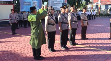 Nakhoda Baru Kabag Ops dan Kapolsek Jajaran Resmi Bertugas di Polres Bantaeng
