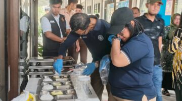 Labfor Polda Sumut Periksa SPPG Sempajaya Usai 247 Siswa SMA Negeri 1 Berastagi Diduga Keracunan MBG