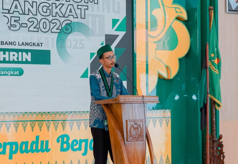 Dokumentasi Foto Kegiatan Ketua HMI Cabang Langkat Alfi Syahrin 