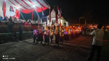 PT Inalum Gelar Pawai Obor HUT RI Ke-81, Diikuti 1.500 Peserta
