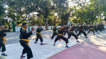 Prajurit Kodim 1410/Bantaeng Mantapkan Seni Bela Diri Pencak Silat Militer untuk Mendukung Tugas