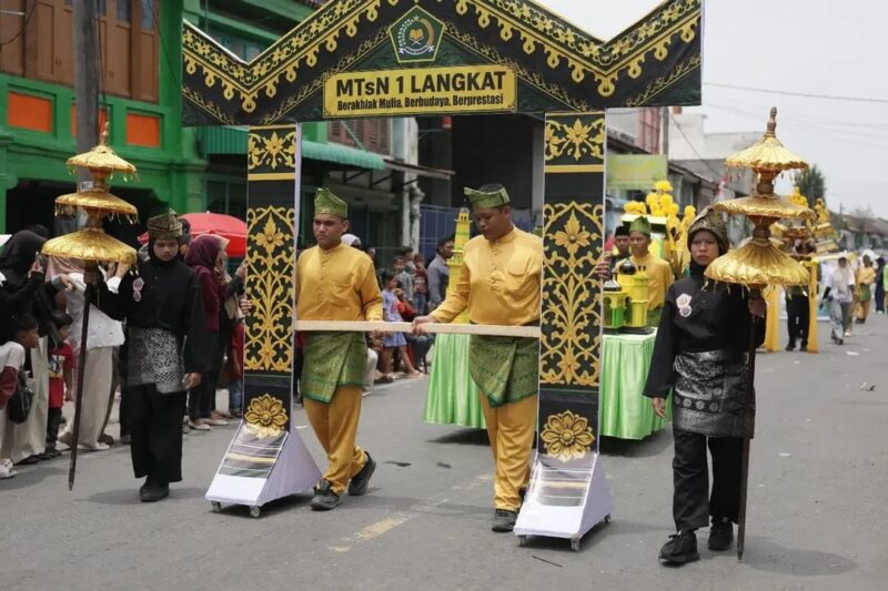 Dokumentasi Foto Kegiatan MTsN 1 Langkat di HUT RI ke 81 Tahun 2026