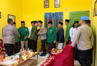 Dokumentasi Foto Kegiatan Kapolres Langkat AKBP Hannry PH Tambunan Bersama Pimpinan Cabang Nahdatul Ulama Kabupaten Langkat