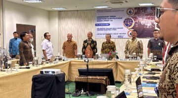 Wali Kota Tanjungbalai Hadiri Rakor Sinkronidasi Bersama Kemenhub Terkait Aspek Teknis Penetapan Alur Pelayaran Masuk Pelabuhan Tanjungbalai Asahan