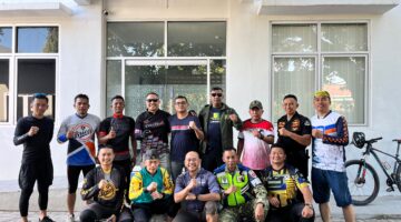 Kompak! Dandim 1410/Bantaeng dan Pimpinan BRI Gowes Bareng Memperkuat Sinergi