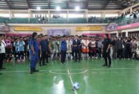 Dokumentasi Foto Kegiatan: Pimpinan DPRD Provinsi Sumatera Utara Ricky Anthony di Futsal se-Indonesia Sumatera Utara
