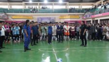 Dokumentasi Foto Kegiatan: Pimpinan DPRD Provinsi Sumatera Utara Ricky Anthony di Futsal se-Indonesia Sumatera Utara