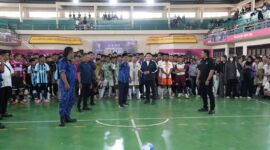 Dokumentasi Foto Kegiatan: Pimpinan DPRD Provinsi Sumatera Utara Ricky Anthony di Futsal se-Indonesia Sumatera Utara 
