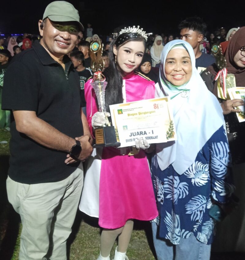 Dokumentasi Foto Kegiatan Brandan Bumi Hangus Sambut HUT RI ke 81 Tahun SMPN 2 Babalan Ukir Prestasi Gemilang 