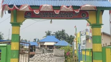 Di Tengah Penataan Fasilitas, Pembelajaran di SDN 056640 Pelawi Dalam Tetap Berjalan