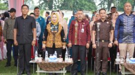Dokumentasi Foto Kegiatan Plt Bupati Langkat Tiorita Surbakti di Acara Brandan Bumi Hangus 