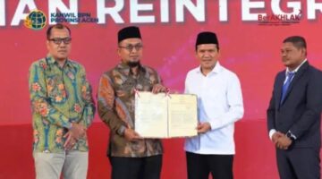 Kanwil BPN Aceh Dukung Perdamaian melalui Sertipikat HKB dan Alokasi Tanah Pertanian