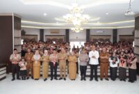 Dokumentasi Foto Kegiatan Plt Bupati Langkat Tiorita Surbakti di Pramuka