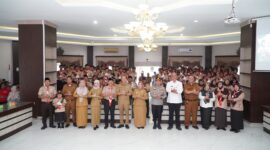 Dokumentasi Foto Kegiatan Plt Bupati Langkat Tiorita Surbakti di Pramuka 