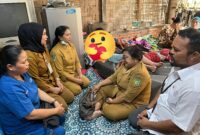 Dokumentasi Foto Kegiatan Puskesmas Bukit Lawang Bersama Tim Gabungan Kecamatan Menjemput Masyarakat Sampe Raya 