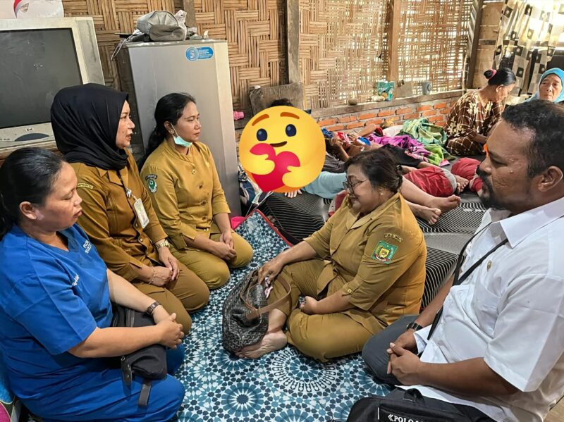 Dokumentasi Foto Kegiatan Puskesmas Bukit Lawang Bersama Tim Gabungan Kecamatan Menjemput Masyarakat Sampe Raya 