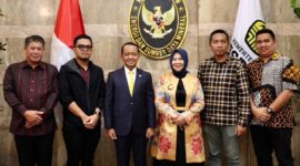 Dokumentasi Foto Kegiatan Plt Bupati Langkat Tiorita Surbakti di Kementerian ESDM